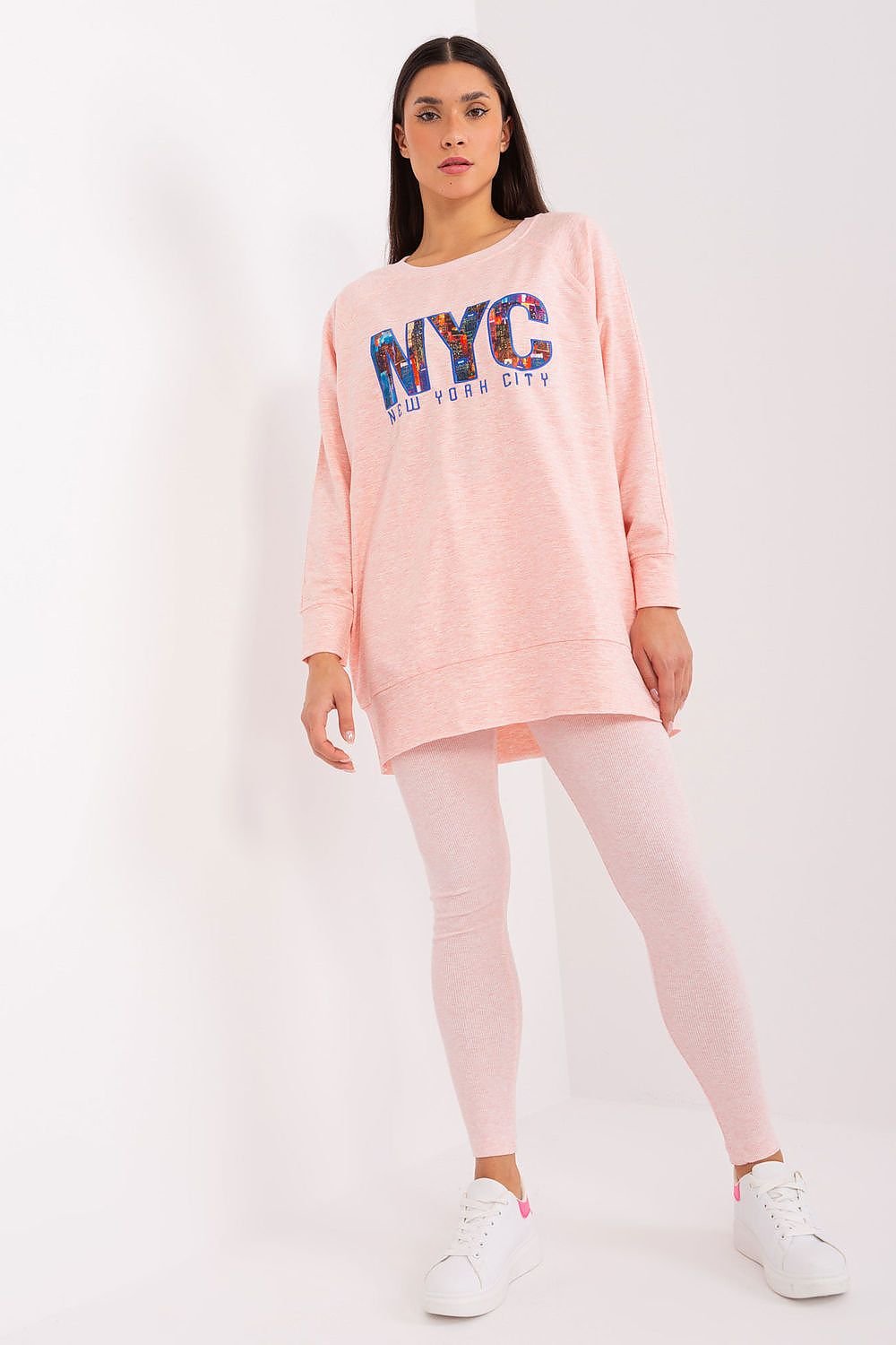 Seamless Comfy Luxe Graphic Hoodie Set