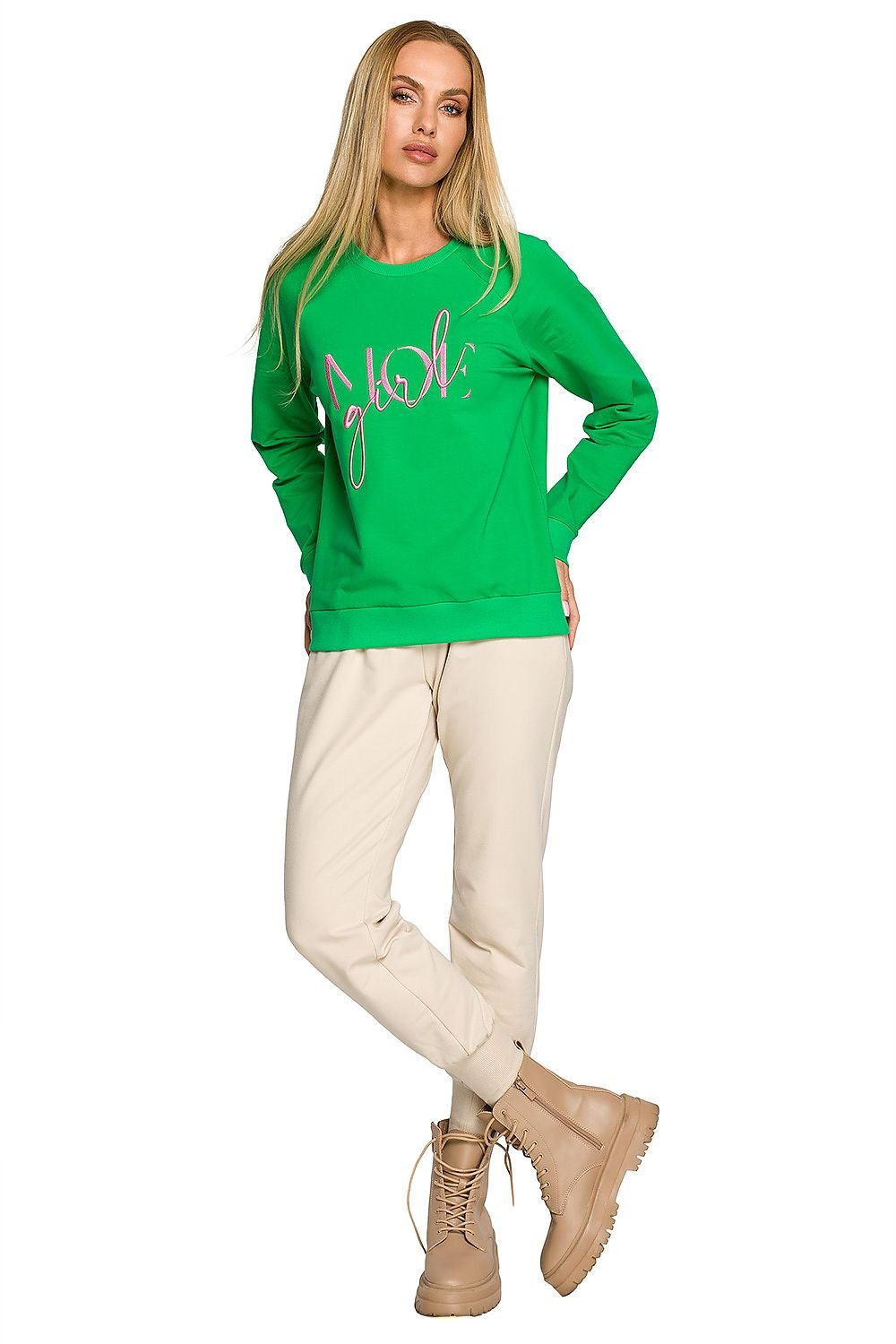 Moe Girl Dynamic Duo Embroidered Top