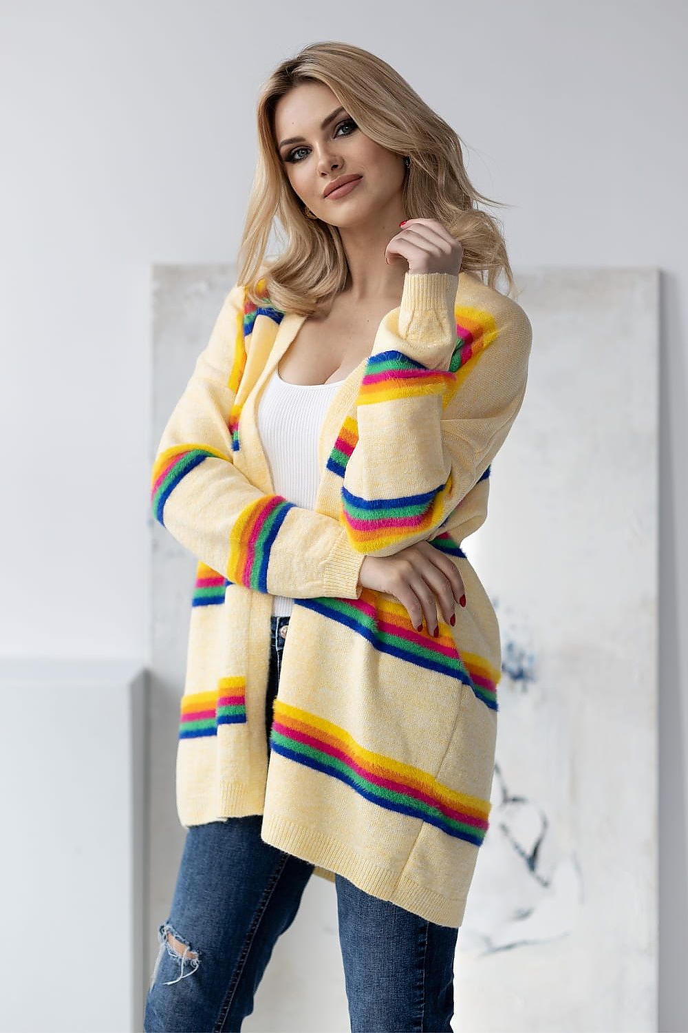 Easy Breezy Color Pop Cardigan