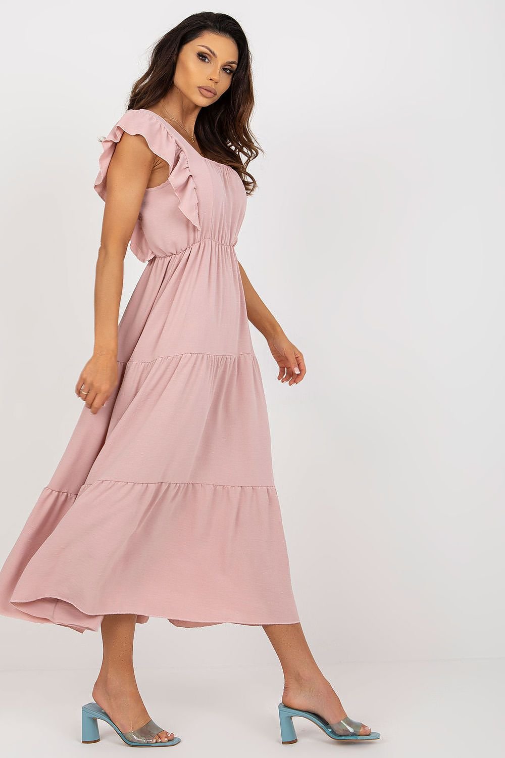 Sunny Daydream Square Neck Dress