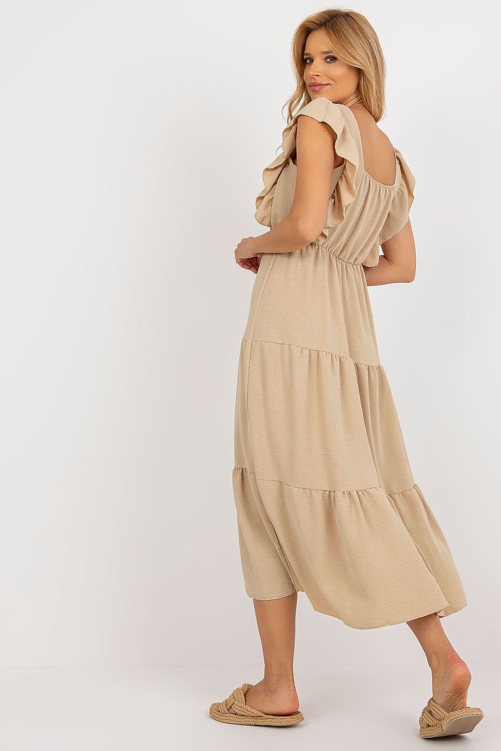 Sunny Daydream Square Neck Dress