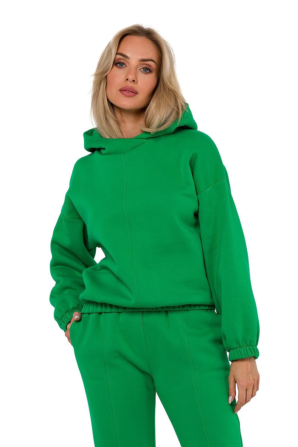 Stitch & Style Draped Hoodie