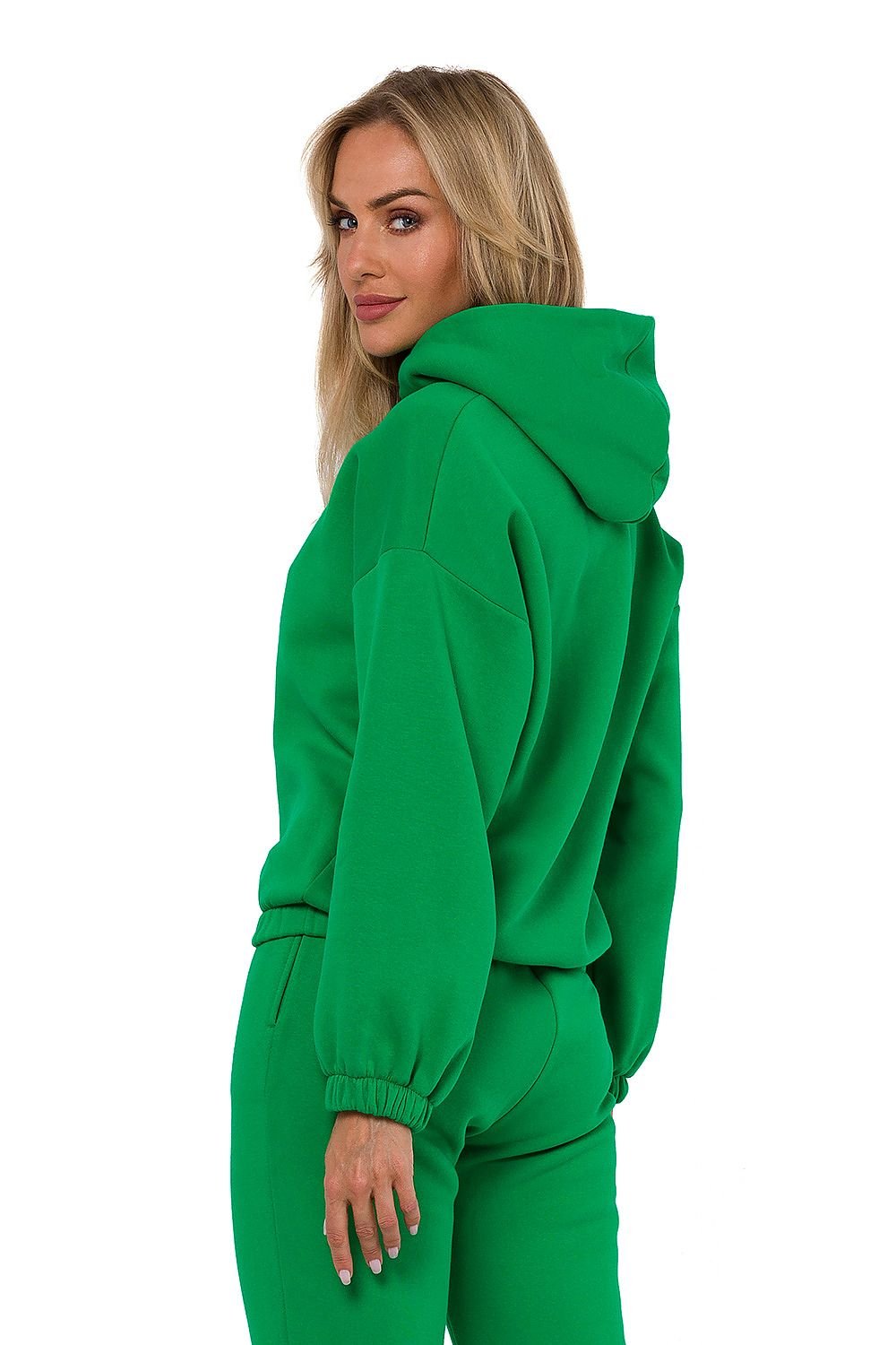 Stitch & Style Draped Hoodie