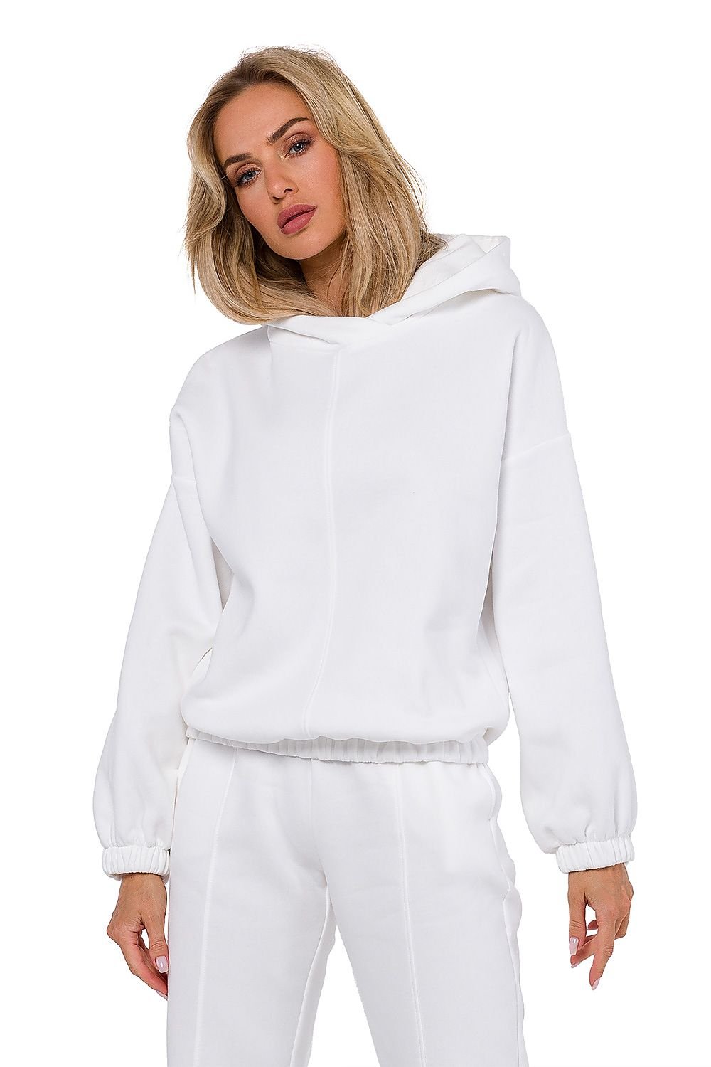 Stitch & Style Draped Hoodie