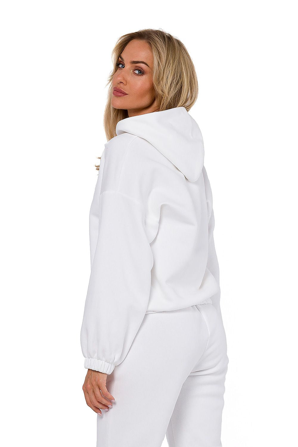 Stitch & Style Draped Hoodie