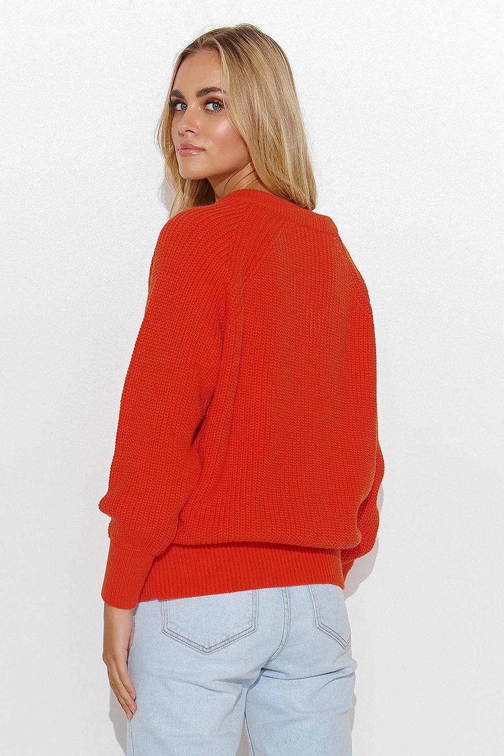 Tinsel Touch Heart Neckline Sweater