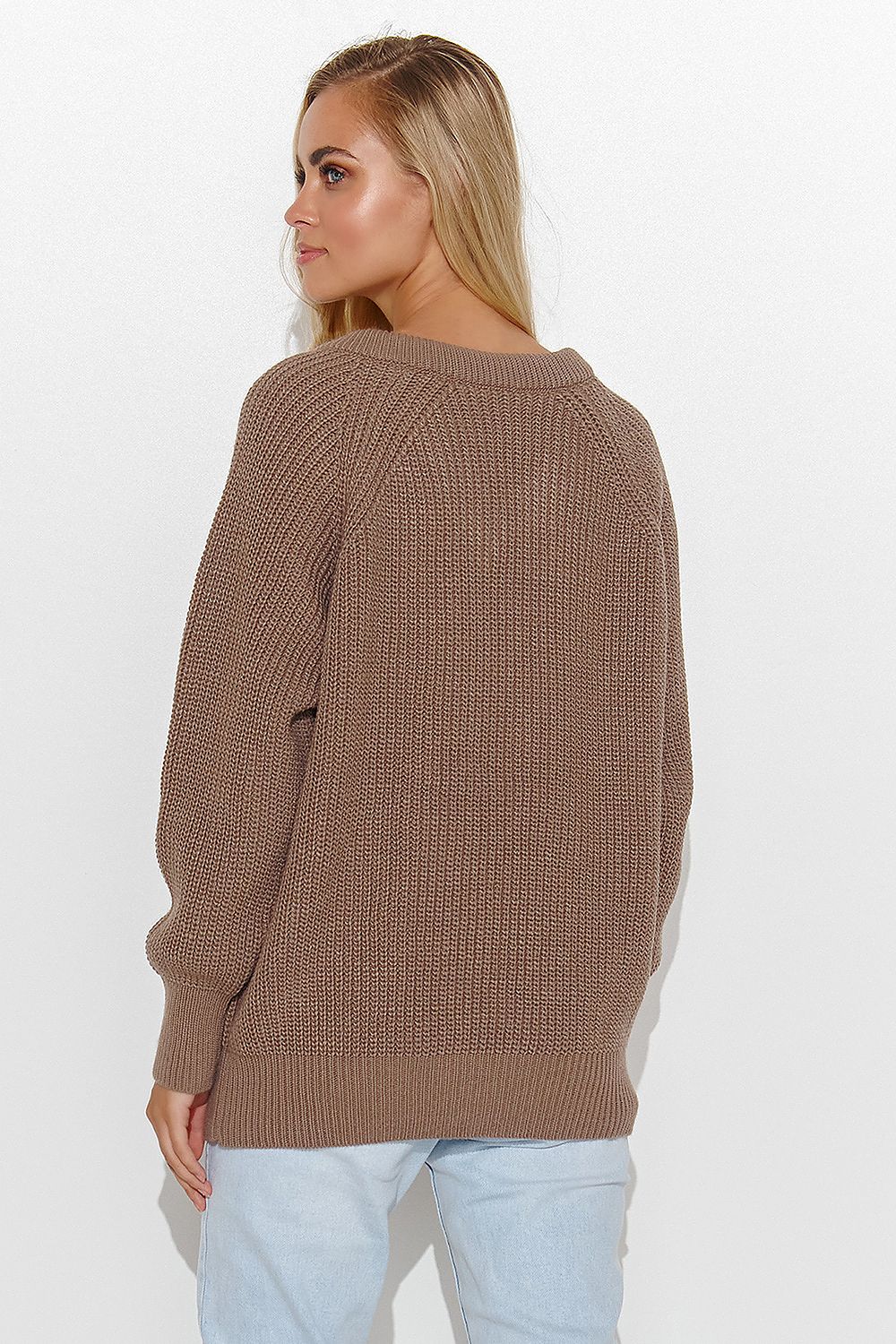 Tinsel Touch Heart Neckline Sweater