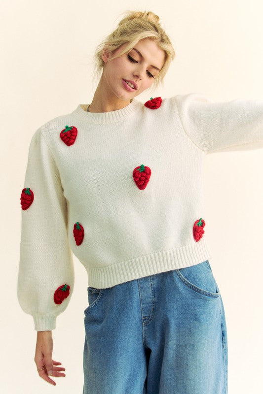 Strawberry Bliss Knitwear