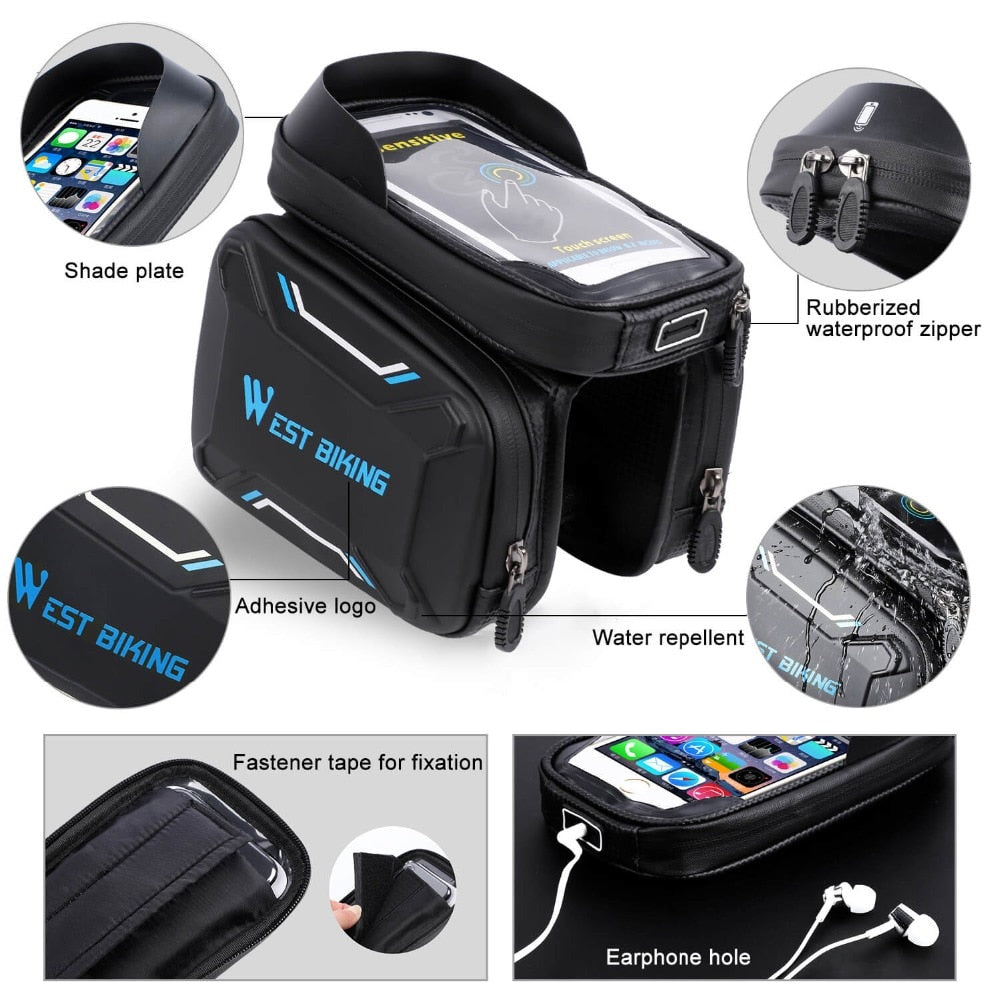 West Biking Front Frame Bicycle Bags