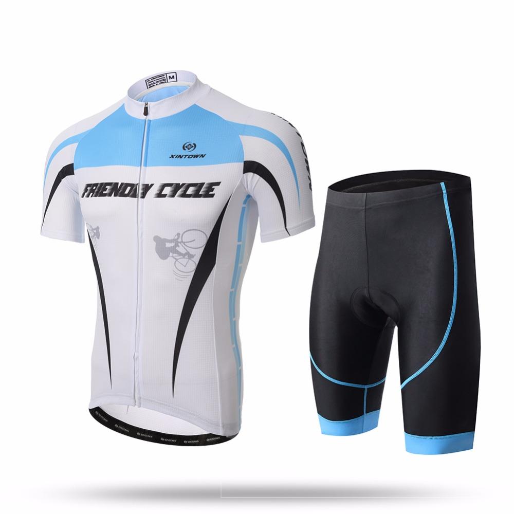 XINTOWN Breathable Anti-Sweat Short Sleeve Jersey & Shorts Set