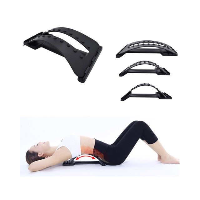 Lumbar Support Spinal Pain Relieve - Black - Sport Finesse