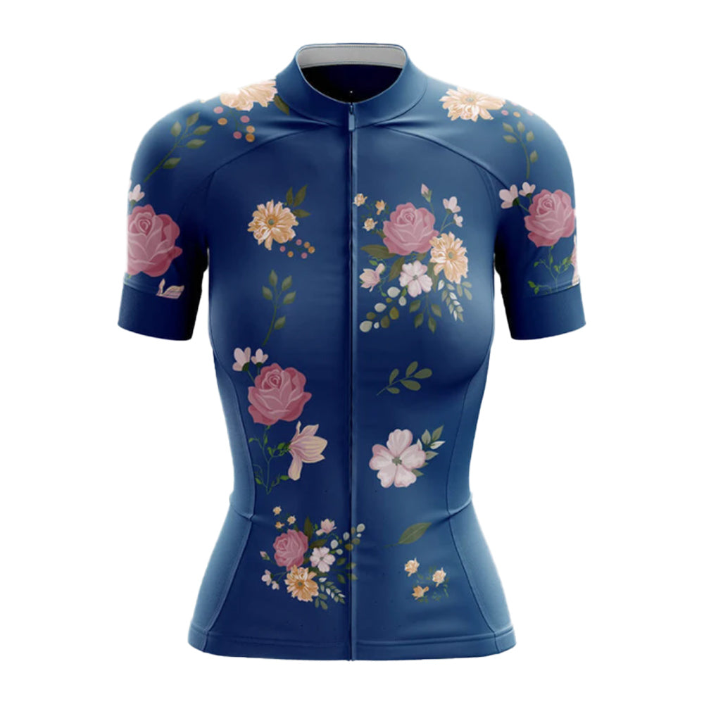 Summer Flowers Women's Cycling Suit - Sport Finesse