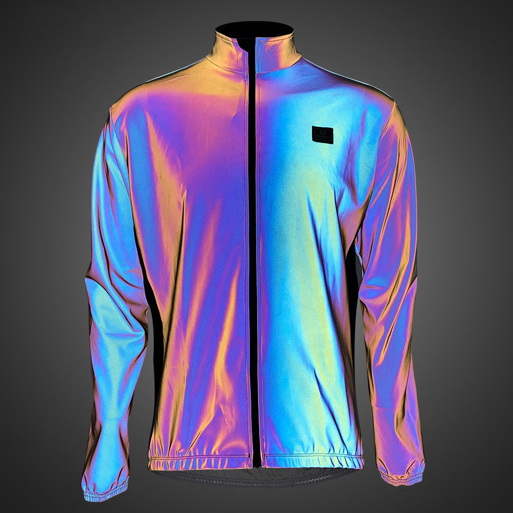 Colorful Reflective Night Riding Safety Jacket - Sport Finesse
