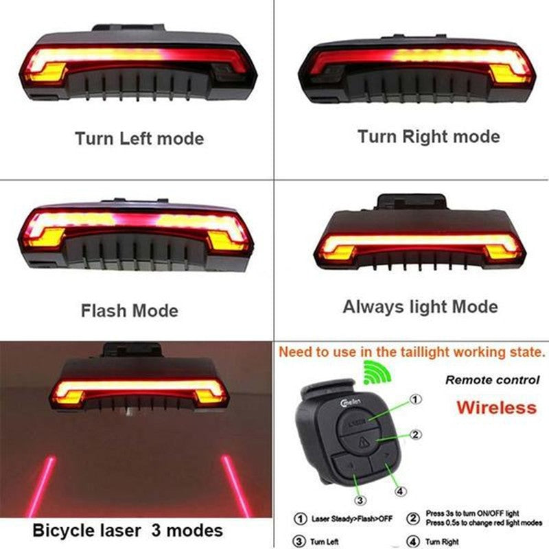 Smart LED Wireless Tail Light - Sport Finesse