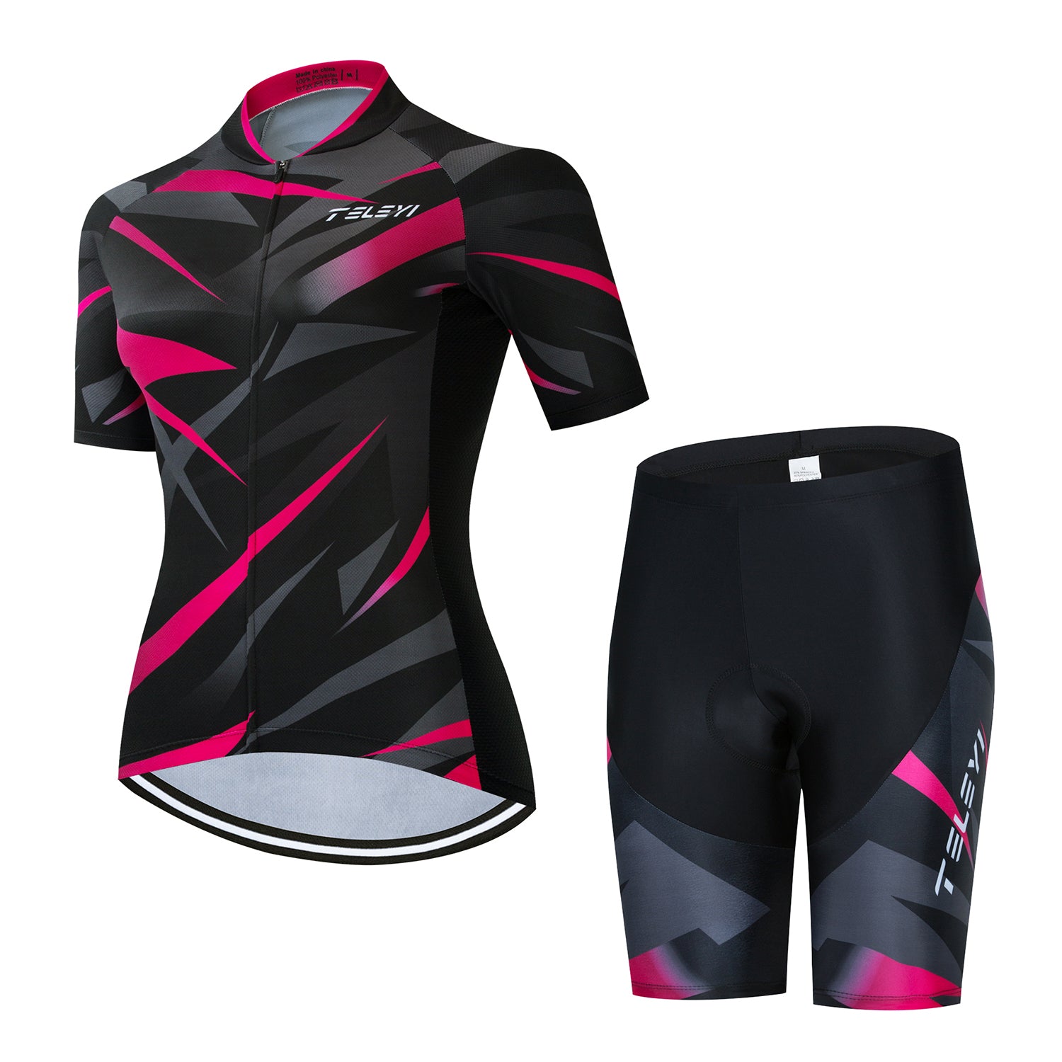 Summer Cycling Short-Sleeved Suit For Men And Women - Red Shorts Set / S - Sport Finesse
