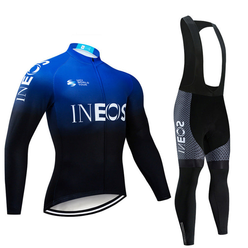 Outdoor Sports Cycling Suit Spring and Autumn - Blue / XS - Sport Finesse