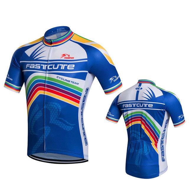 PRO TEAM Men Cycling Jersey - Blue / XS - Sport Finesse