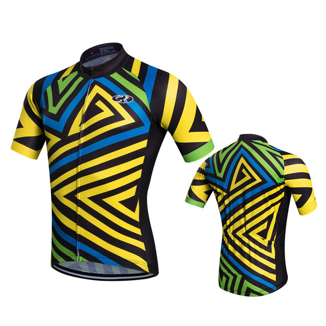 PRO TEAM Men Cycling Jersey - Yellow / XS - Sport Finesse