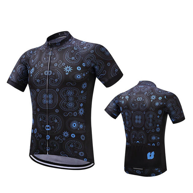 PRO TEAM Men Cycling Jersey - Blue black / XS - Sport Finesse