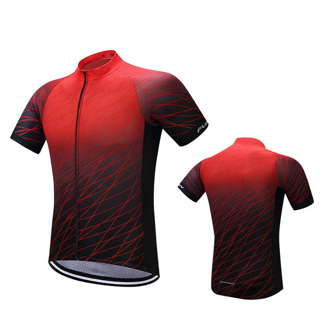 PRO TEAM Men Cycling Jersey - Red / XS - Sport Finesse