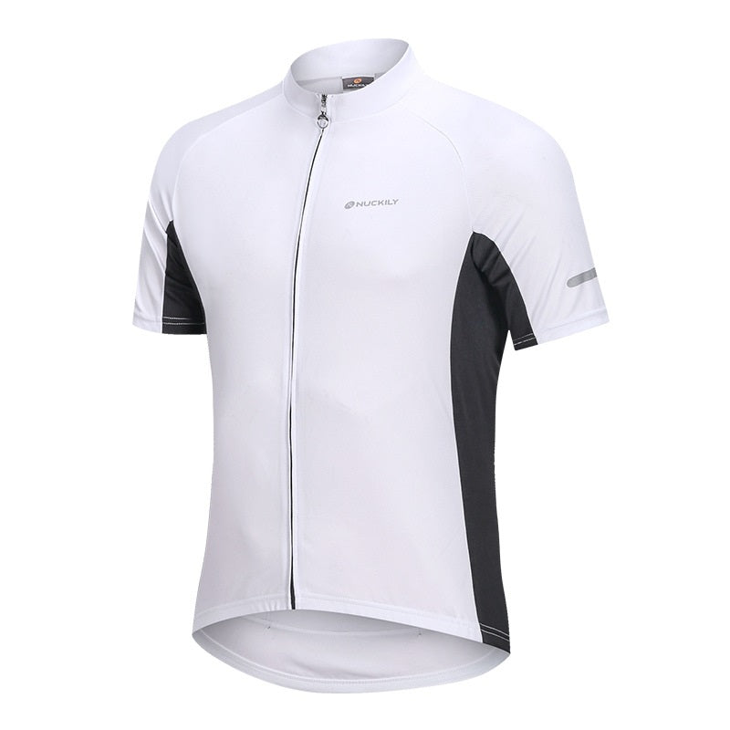 Outdoor Short-Sleeved Cycling Jersey - White / S - Sport Finesse