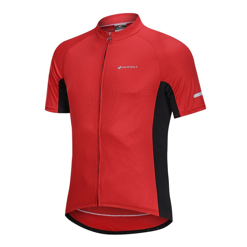 Outdoor Short-Sleeved Cycling Jersey - Red / S - Sport Finesse