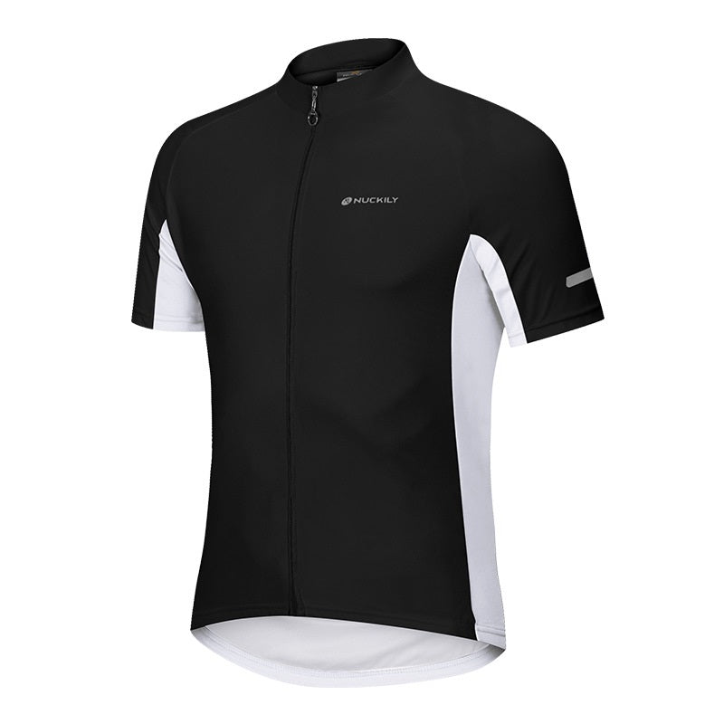 Outdoor Short-Sleeved Cycling Jersey - Black / S - Sport Finesse