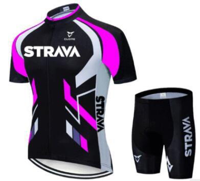 Strava Summer Cycling Short Suit - Purple / 2XL / Shorts Set - Sport Finesse