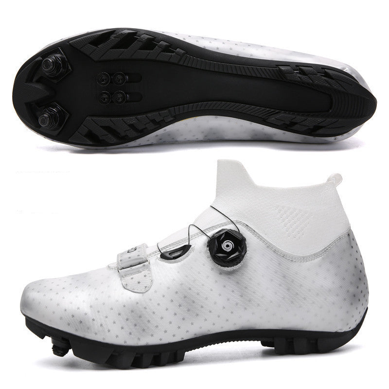 Ultralight High-top MTB/Road Cycling Shoes - Grey / Mountain / 36 - Sport Finesse