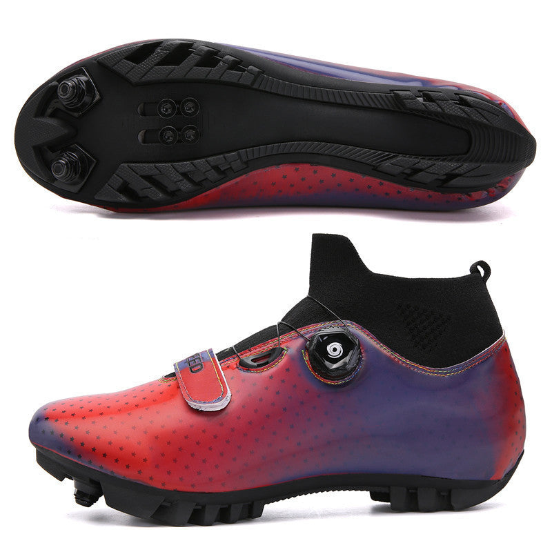 Ultralight High-top MTB/Road Cycling Shoes - Symphony Red / Mountain / 36 - Sport Finesse