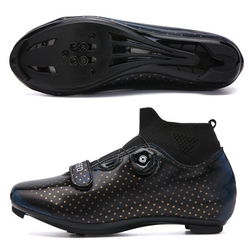 Ultralight High-top MTB/Road Cycling Shoes - Sea Blue / Road / 36 - Sport Finesse
