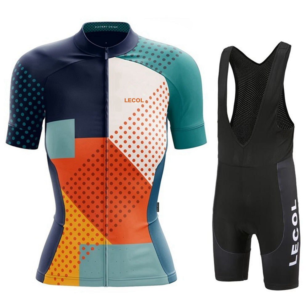 LeCol Pro Team Summer Cycling Jersey Set - BG Black Bib Set / XXS - Sport Finesse