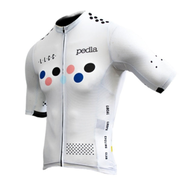 The New Pedla LunaAIR Cycling Jersey - White / XXL - Sport Finesse