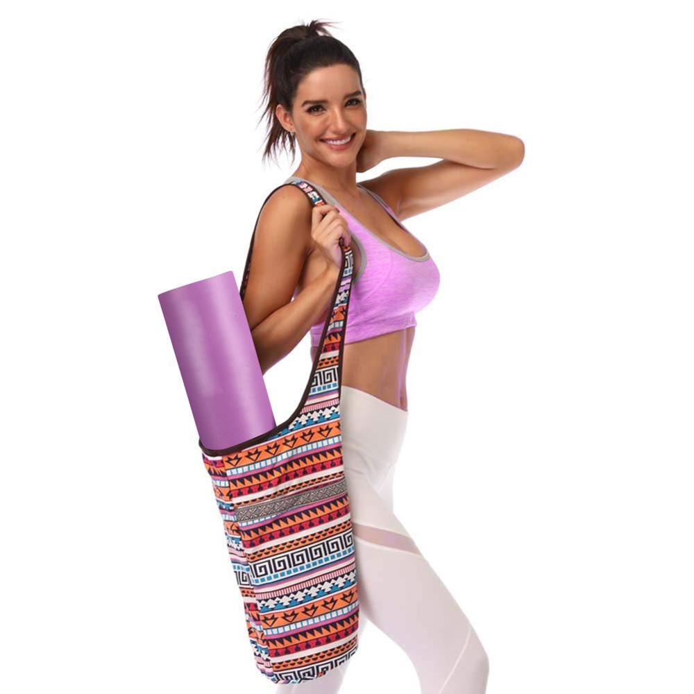 Printed Yoga Mat Tote Bag - Sport Finesse