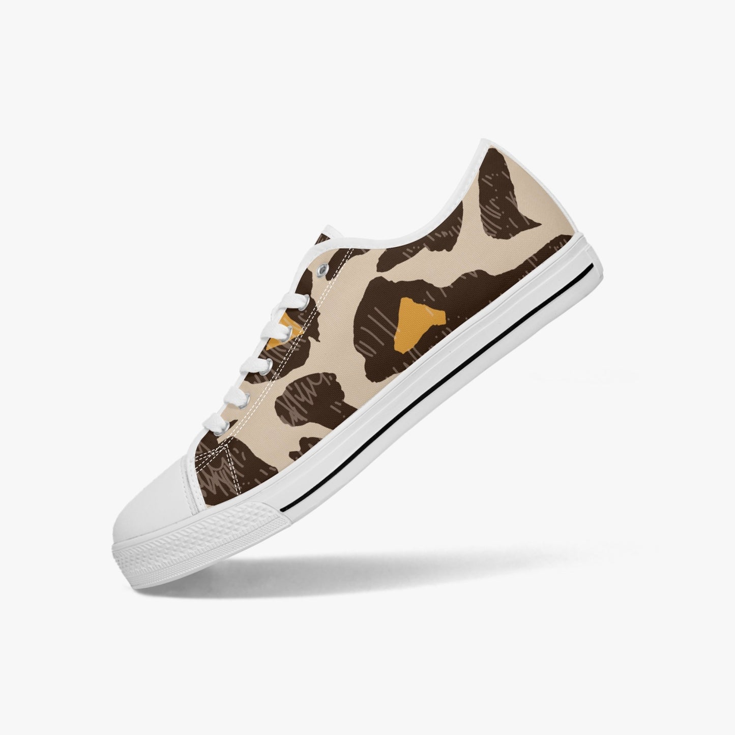 Tiger print Canvas Shoes - Sport Finesse