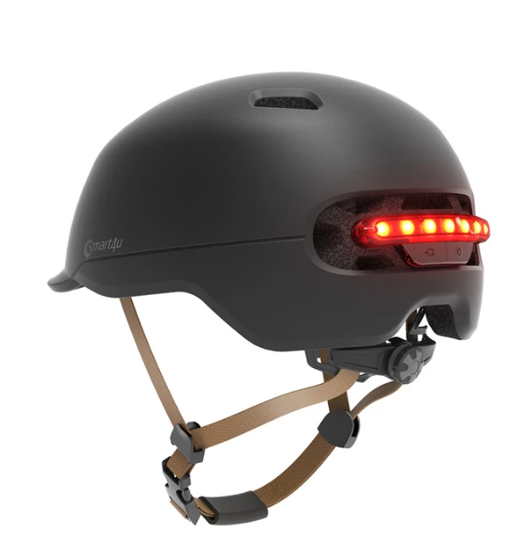 Two in One Smart Tail Light Cycling Bike Helmet - Black / M - Sport Finesse