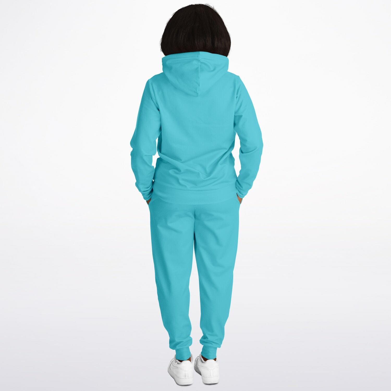 Ocean Blue Women's Hoodie and Jogger Set - Sport Finesse