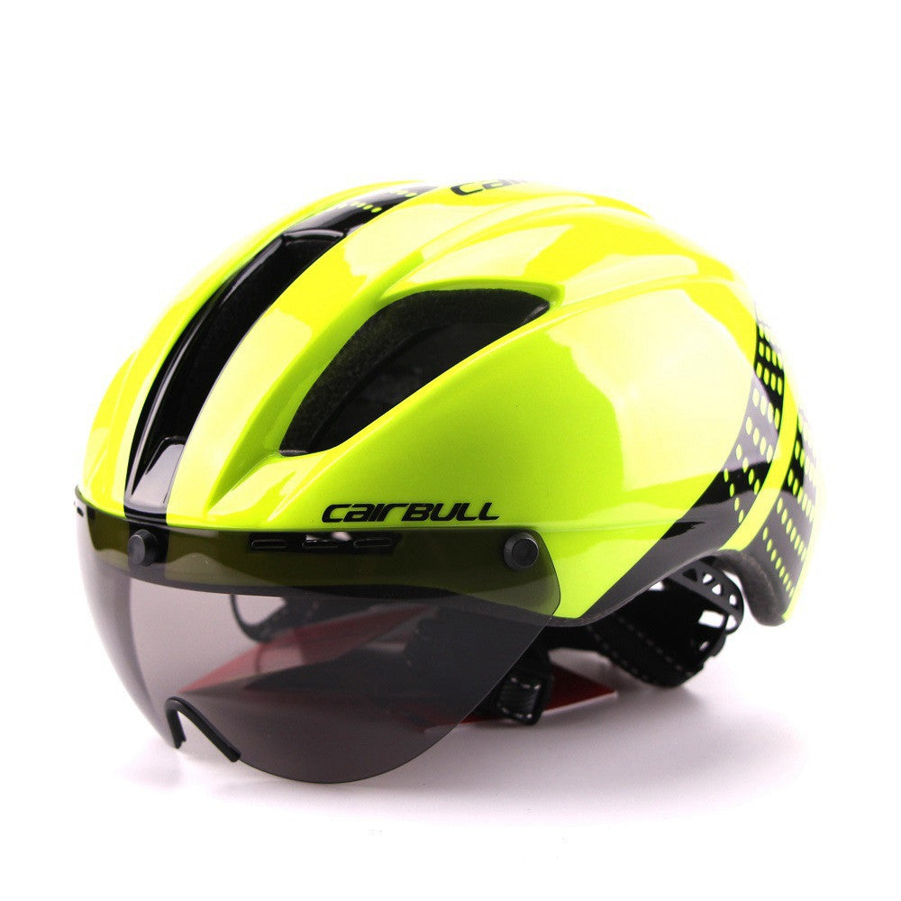 Road Bike Riding Goggles Helmet - Yellow / L - Sport Finesse