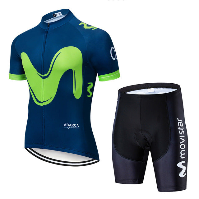 Men's Short Sleeve Outdoor Mountain Biking Suit - Style 7 / XL - Sport Finesse
