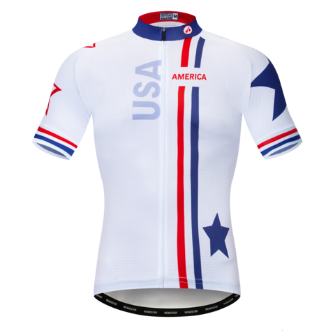 USA Style Short Sleeve Cycling Jersey - Sport Finesse