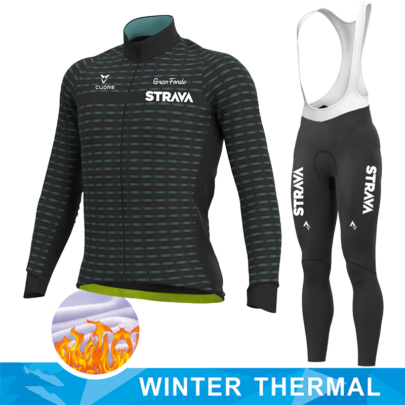 Full Sleeve Thermal Cycling Set - BGW Bib Set / XS - Sport Finesse