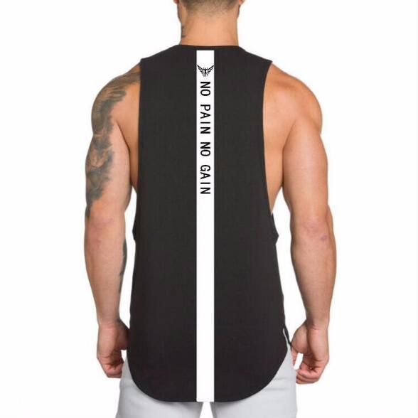 Men's Fitness Sleeveless Tank Top - Black / M - Sport Finesse