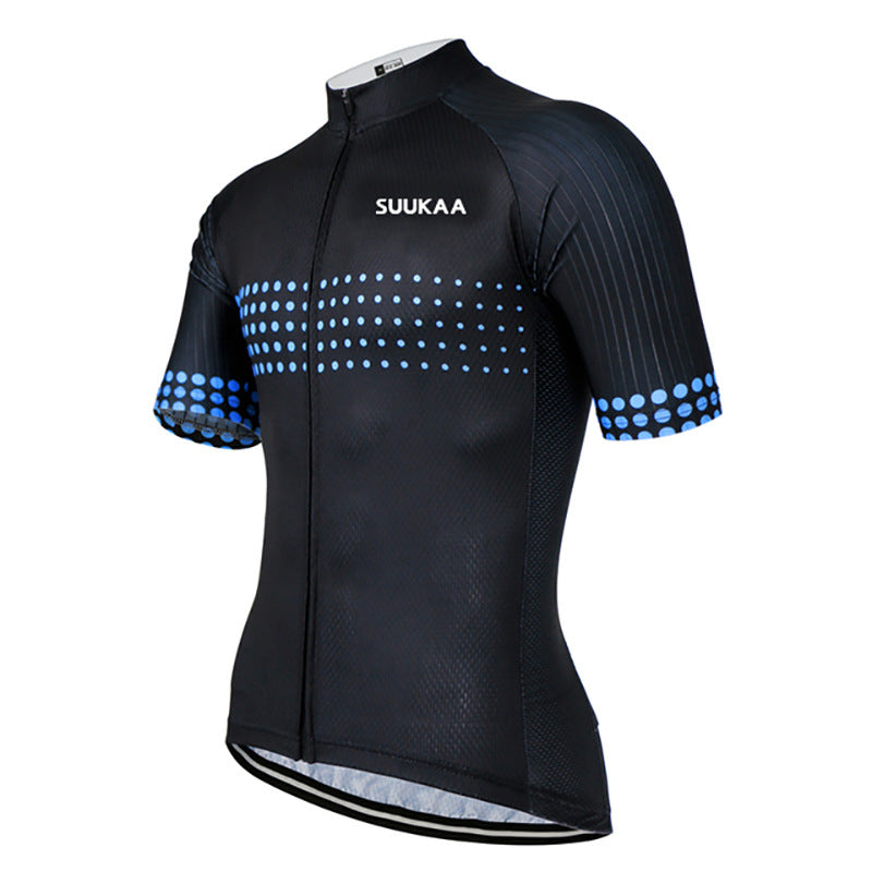 SUUKAA Short Sleeve Men's Cycling Jersey - Style 1 / M - Sport Finesse