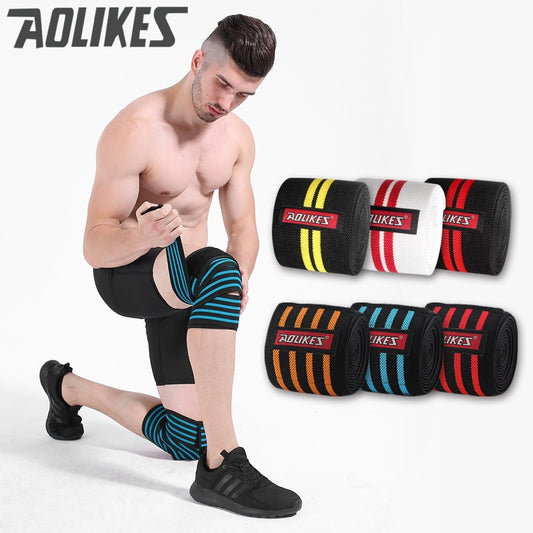 Weight Lifting Sports Knee Bandages - Sport Finesse