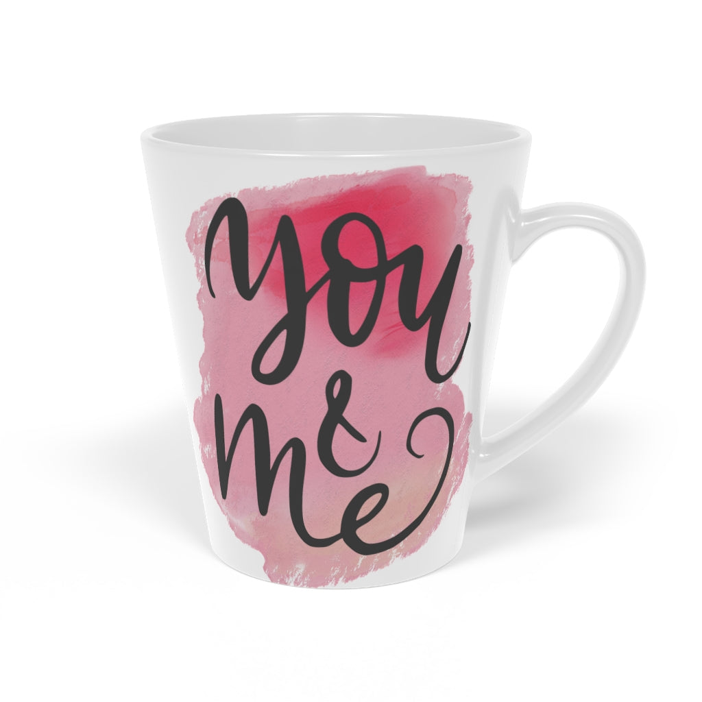 You and Me Latte Mug, 12oz - Sport Finesse
