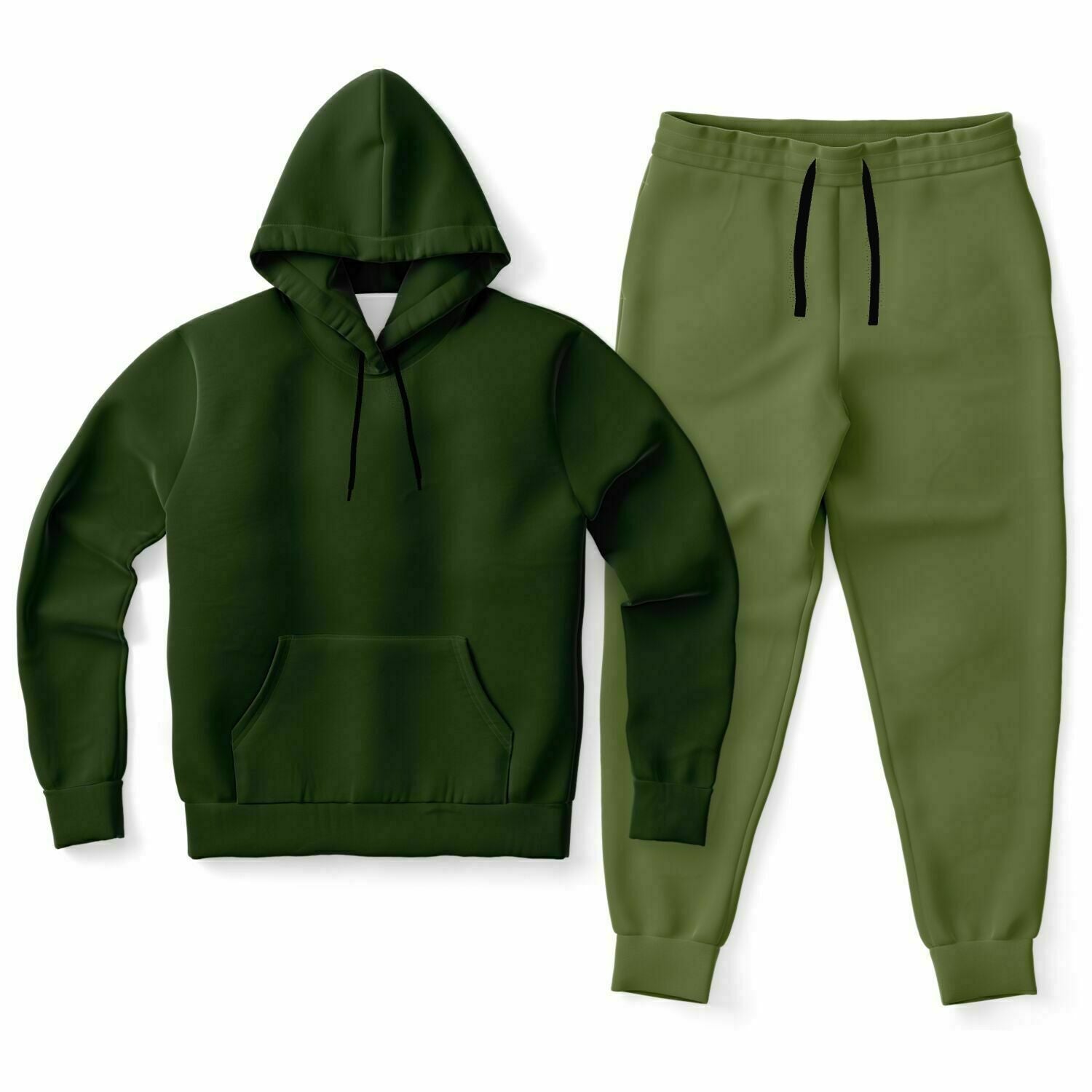 Dusk Green combo Men's Hoodie and Jogger Set - XS / XS - Sport Finesse