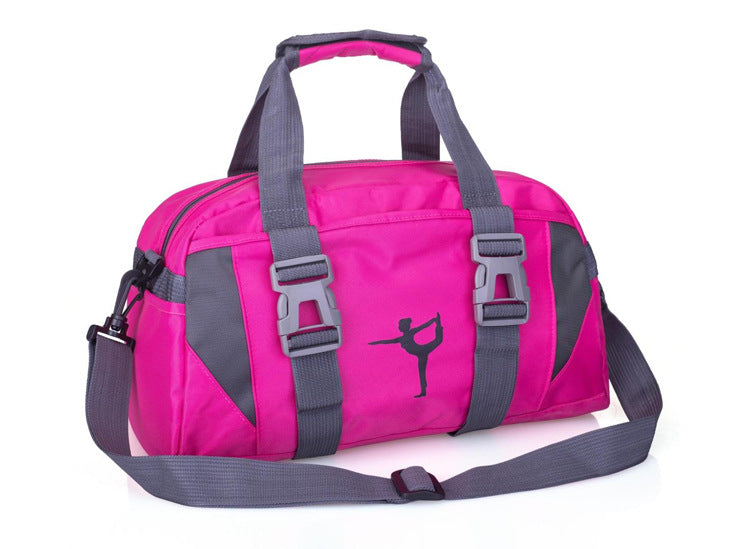 Yoga & Gym bag - Rose Red / Medium - Sport Finesse