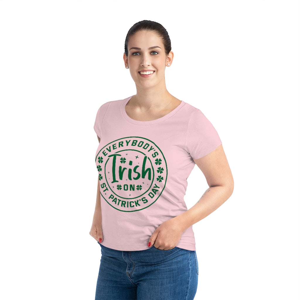 Everybody's Irish Women's T-shirt - Cotton Pink / XS - Sport Finesse