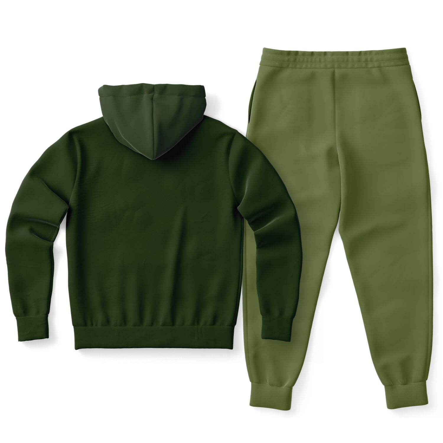 Dusk Green combo Women's Hoodie and Jogger Set - Sport Finesse