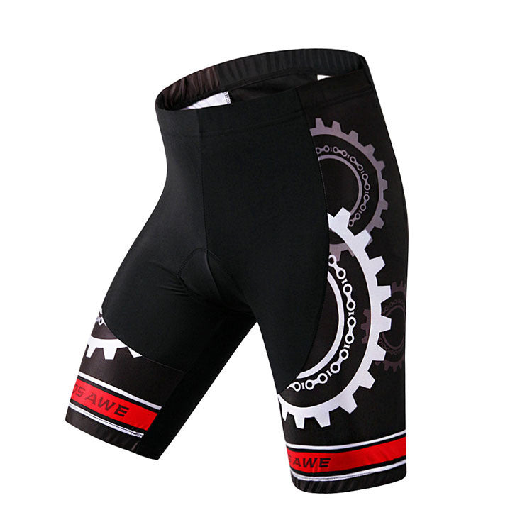 Summer Mountain Bike Road Cycling Shorts - Black red / S - Sport Finesse